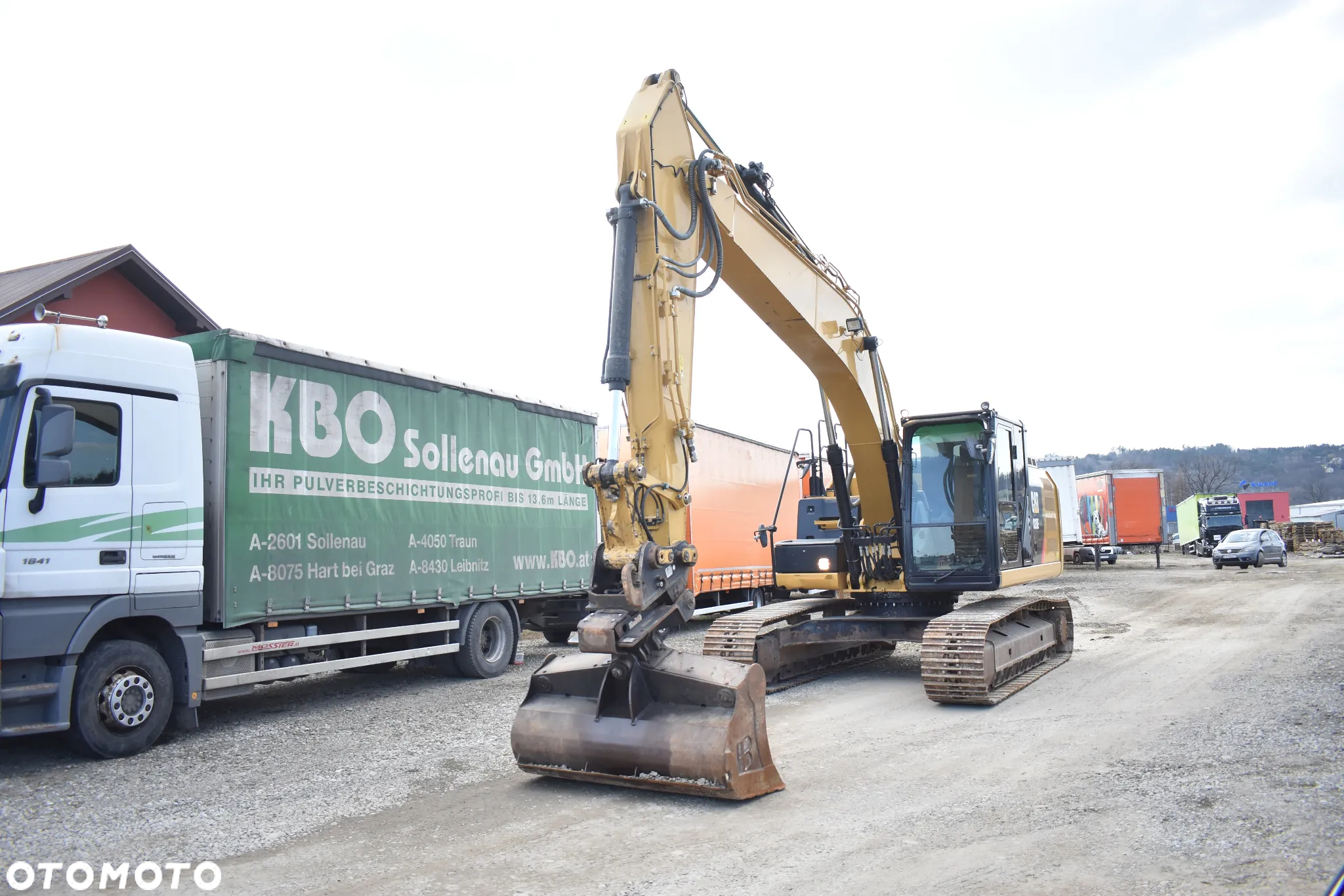 Caterpillar 323 EL Koparka gąsienicowa 23 T/ Szybkozłącze/ skarpówka/ Sprowadzona ! Stan bardzo dobry ! - 8