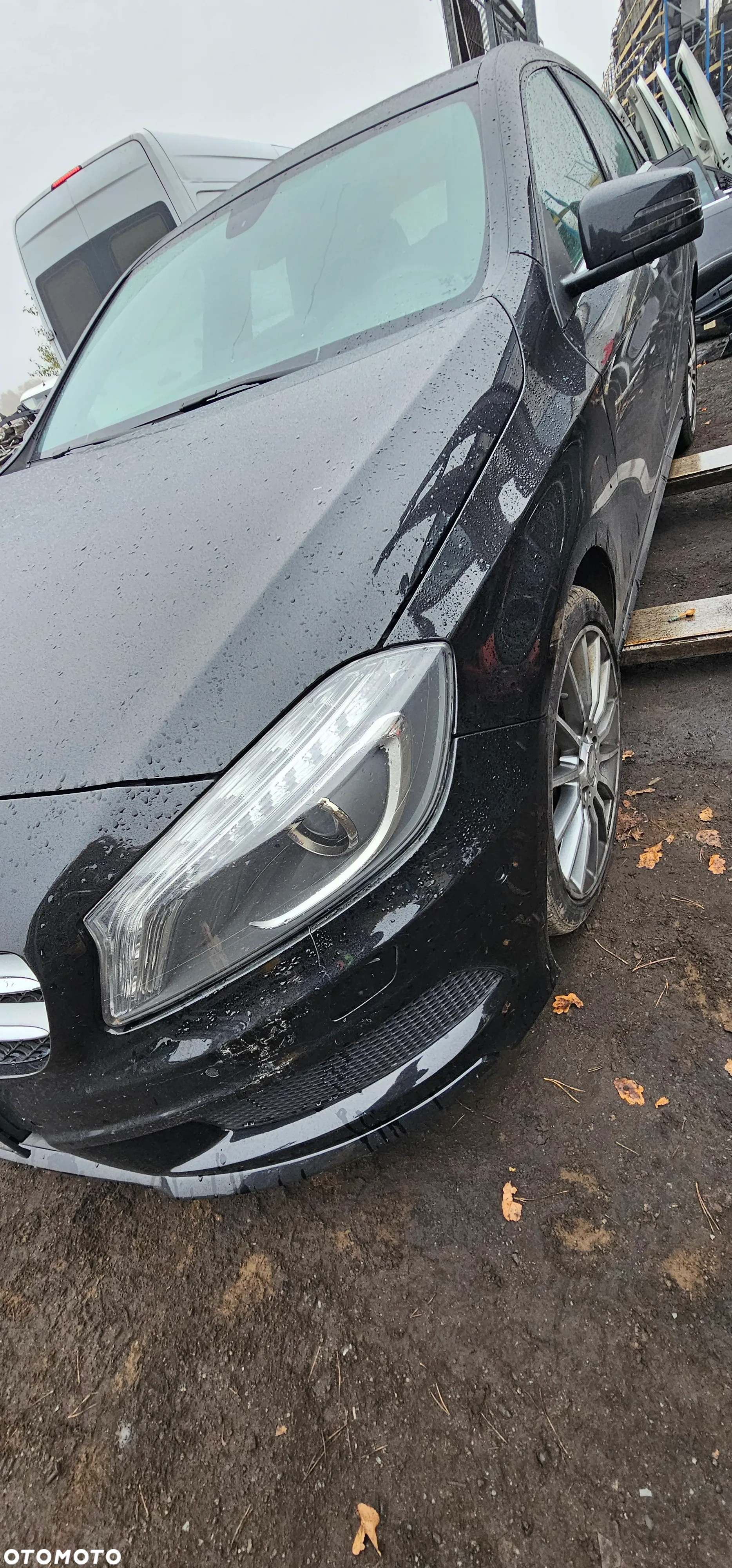 Przód kompletny maska zderzak lampa pas chłodnice 1.6 CGI Mercedes A klasa W176 AMG kolor 696 - 3