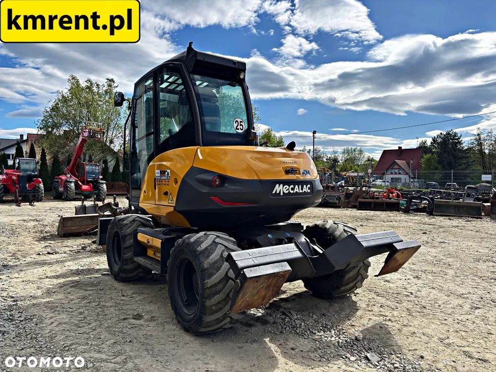 Mecalac 9 MWR KOPARKA KOŁOWA 2018R. MTH: 4099 | MECALAC 11 KOMATSU PW 98 TEREREX TW 95 110 WACKER NEUSON 100 YANMAR - 25