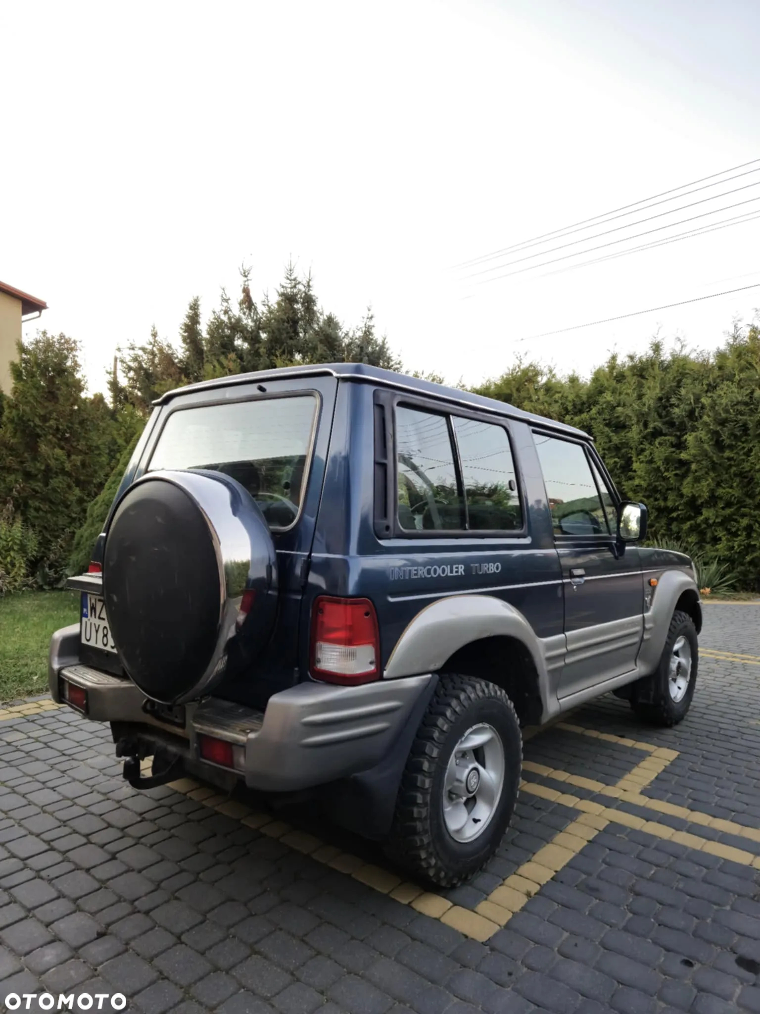 Hyundai Galloper SWB5 2.5 D intrcooler - 4