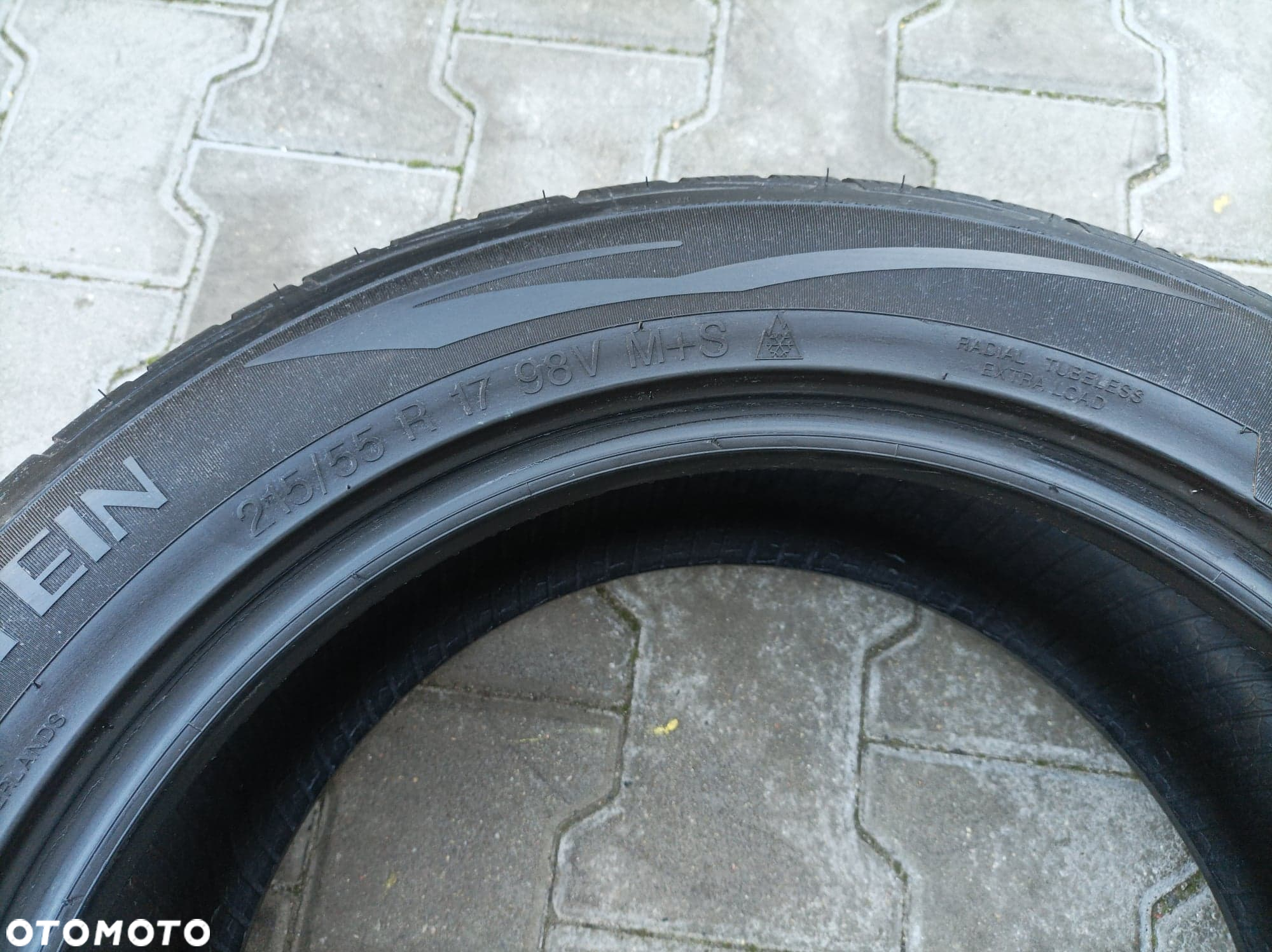 215/55R17 Vredestein Opony Zimowe 2szt. 7mm - 3