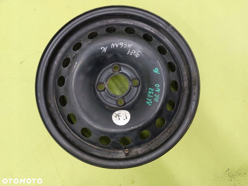 Felga stalowa RENAULT SCENIC II 2003-2009 4X100 6,5J X 16 ET 49 / 59,8 MM - 1