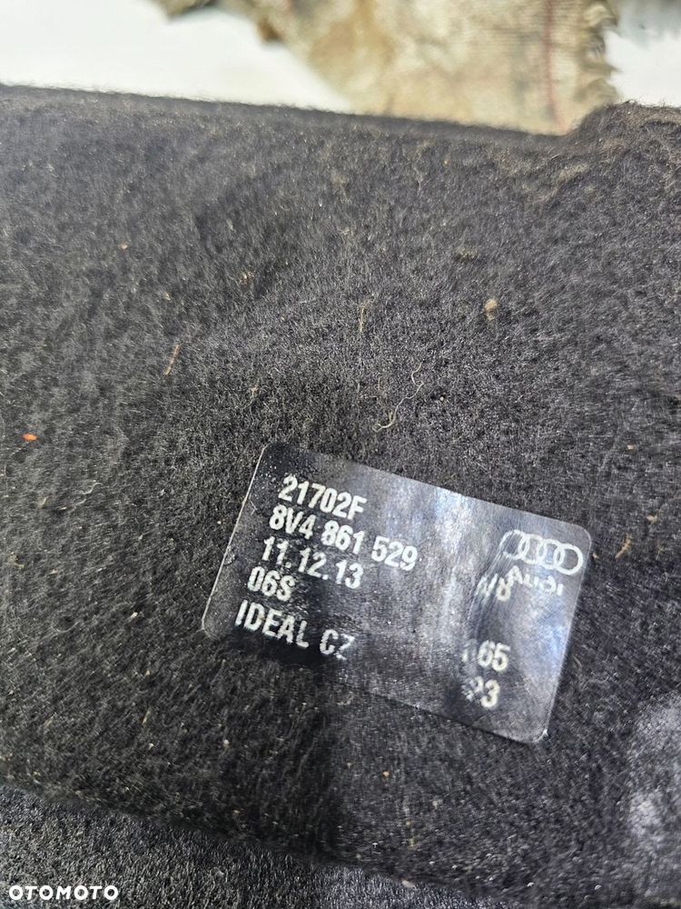 PODŁOGA BAGAŻNIKA AUDI A3 8V 5-DRZWI 8V4861529 - 5