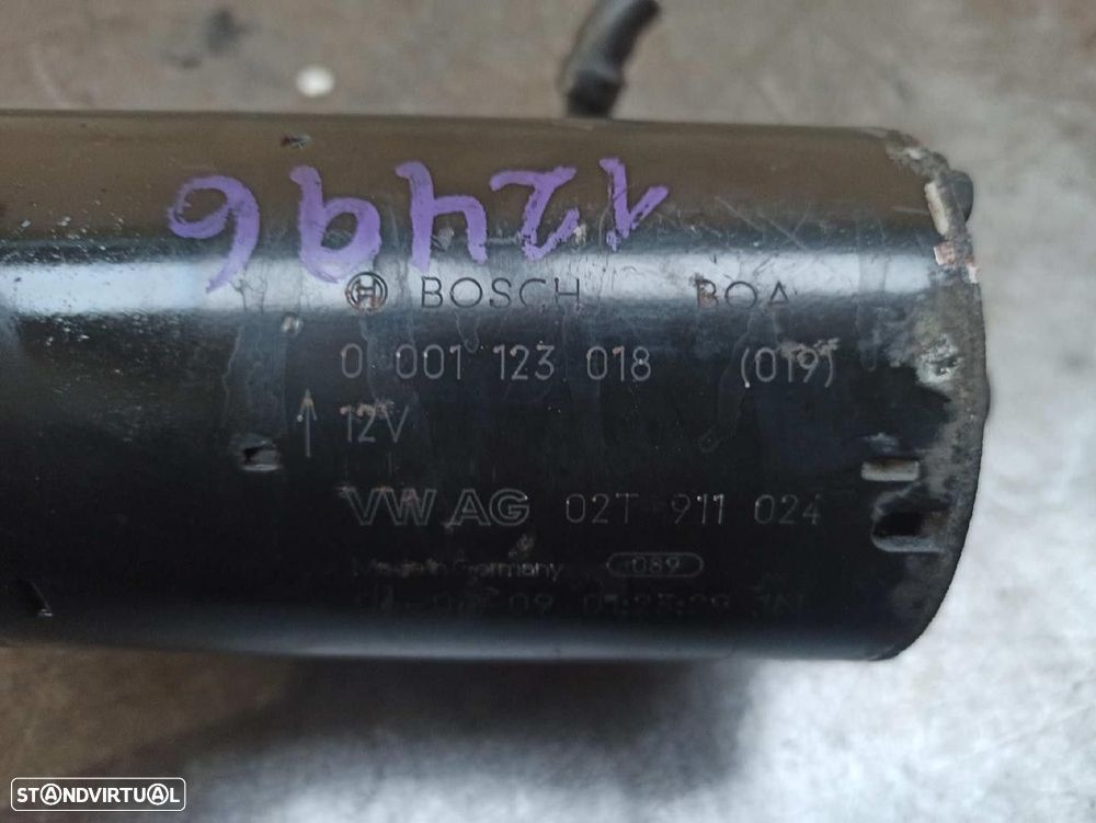 MOTOR ARRANQUE VOLKSWAGEN POLO 2006 -02T911024 - 4