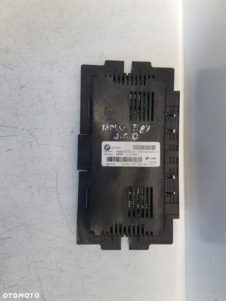 BMW 1 E87 MODUŁ STEROWNIK ŚWIATEŁ 9240533 - 8