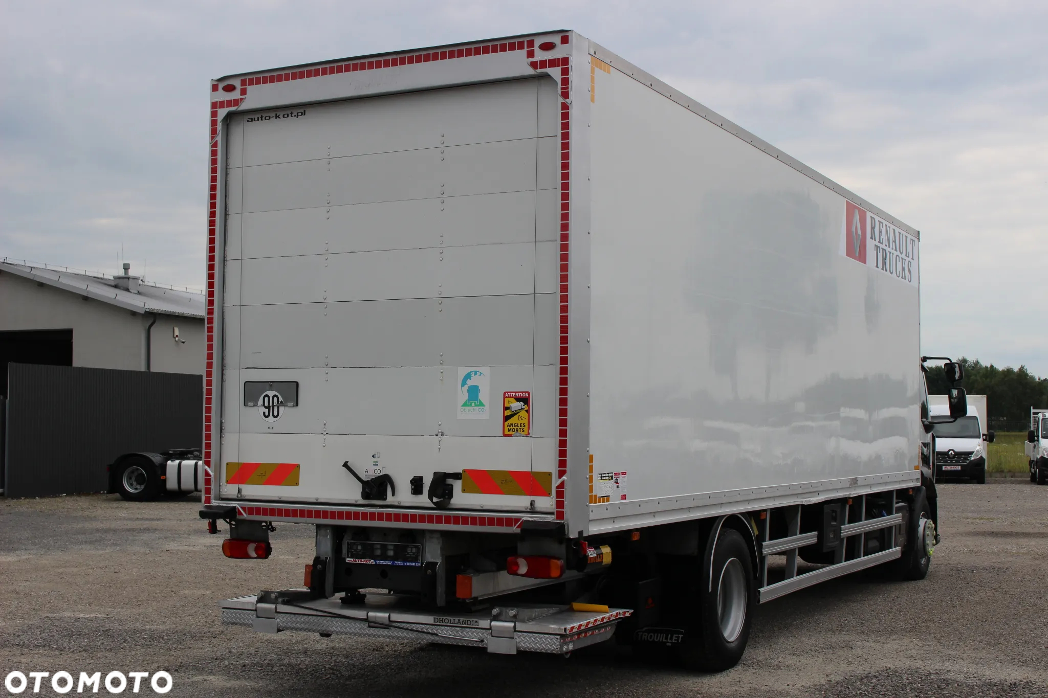 Renault D19 *280KM*/ KONTENER + WINDA /21 PALET / KLIMA / OPONY 80%/SERWIS FR/ SUPER STAN / - 14