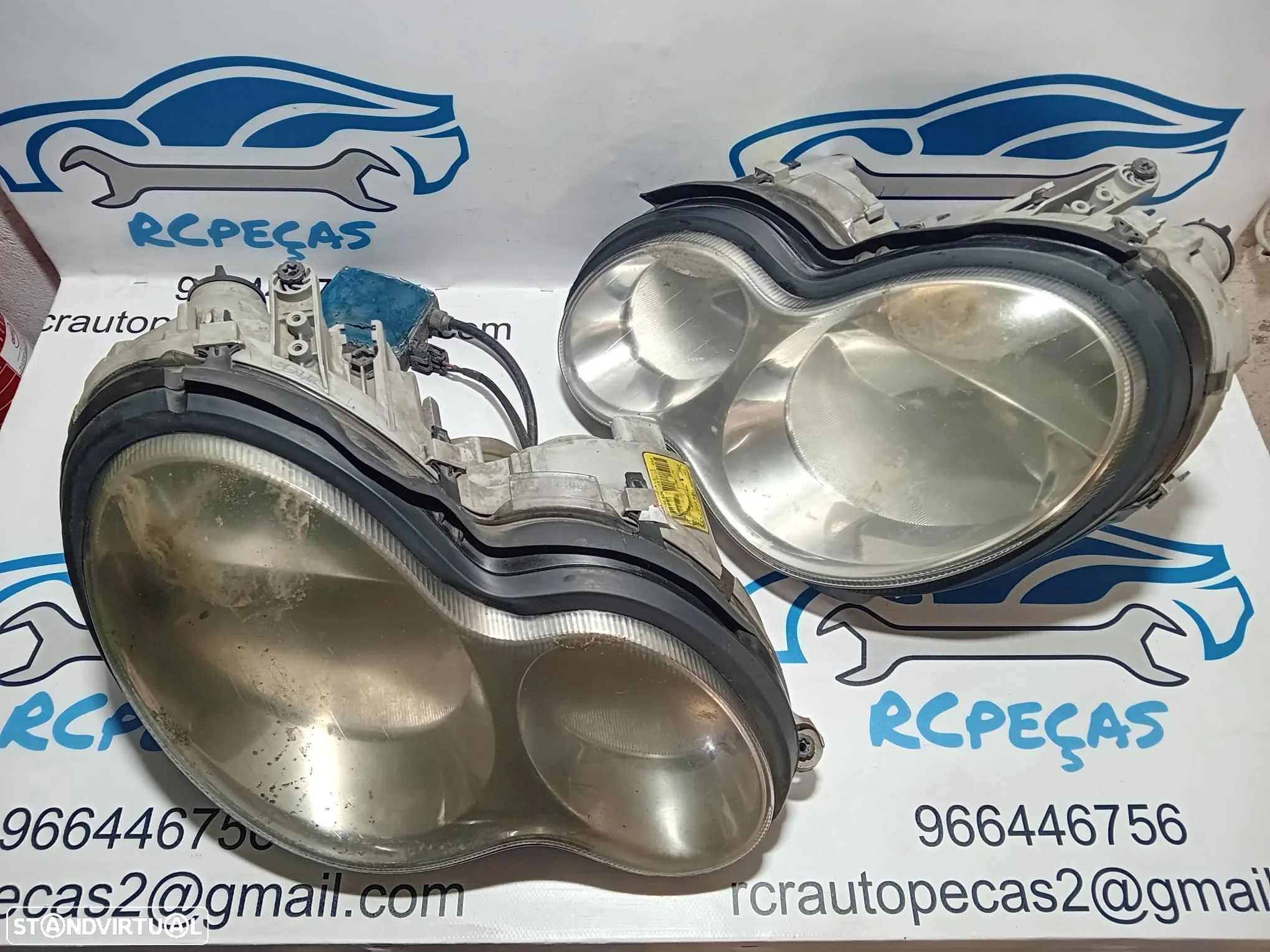 Óticas Ótica Farol Faróis Mercedes Class C W203 Fase II facelift - 1