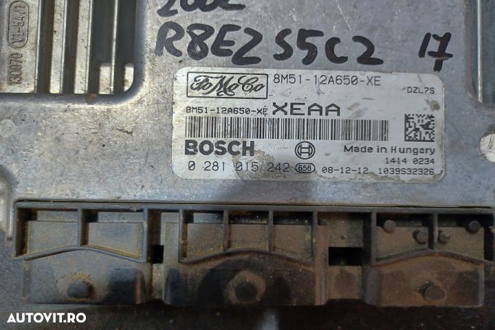 Calculator motor ECU 8M51-12A650-XE 0281015241 - 1.6 TDCI 8M51-12A650 - 3