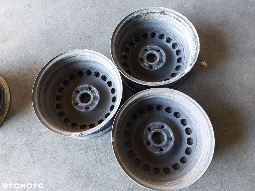 FELGI STALOWE 3 SZT 5x112 6Jx15 ET45 FI57,1 VW SKODA SEAT AUDI - 4