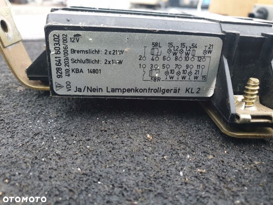 Porsche 928 Moduł Oświetlenia 92864160302 - 2