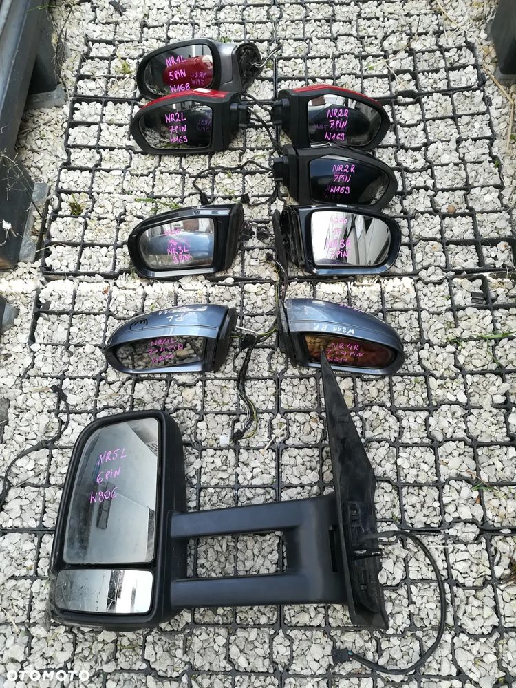 LUSTERKO LEWE PRAWE MERCEDES SMART - 1