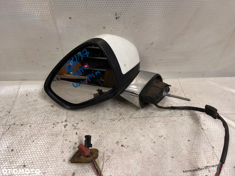 LUSTERKO PRZOD PRZEDNIE ELEKTRYCZNE LEWE CITROEN C3 II BIAŁY EWPA 9PIN USZKODZONY PIN - 4
