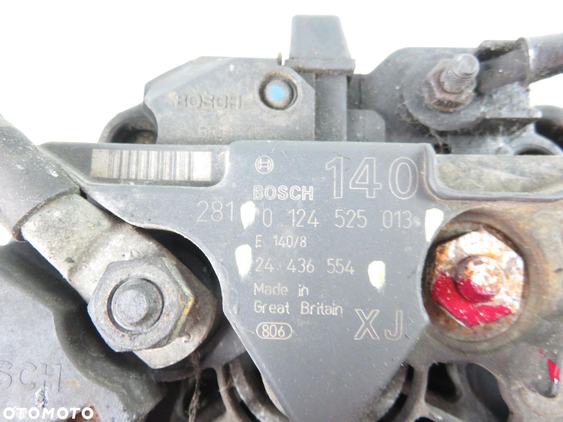 ALTERNATOR OPEL OMEGA B 3.0 24436554 0124525013 - 8