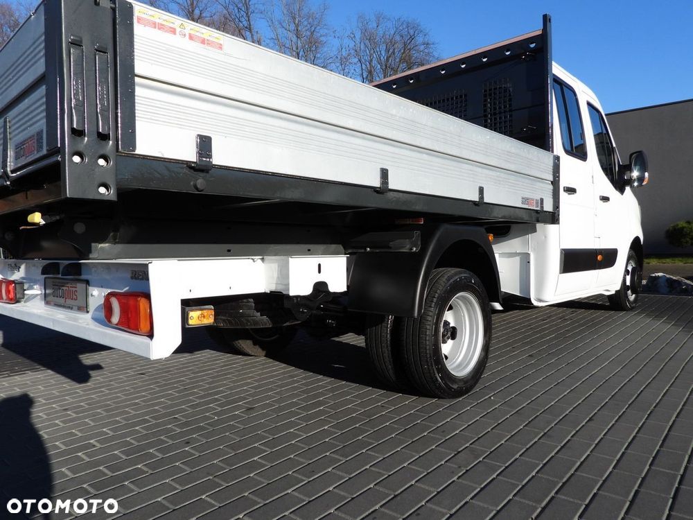 Renault MASTER WYWROTKA PODWÓJNA KABINA DOKA 6 MIEJSC TEMPOMAT LEDY BLIŹNIACZE KOŁA KLIMATYZACJA  130KM - 18