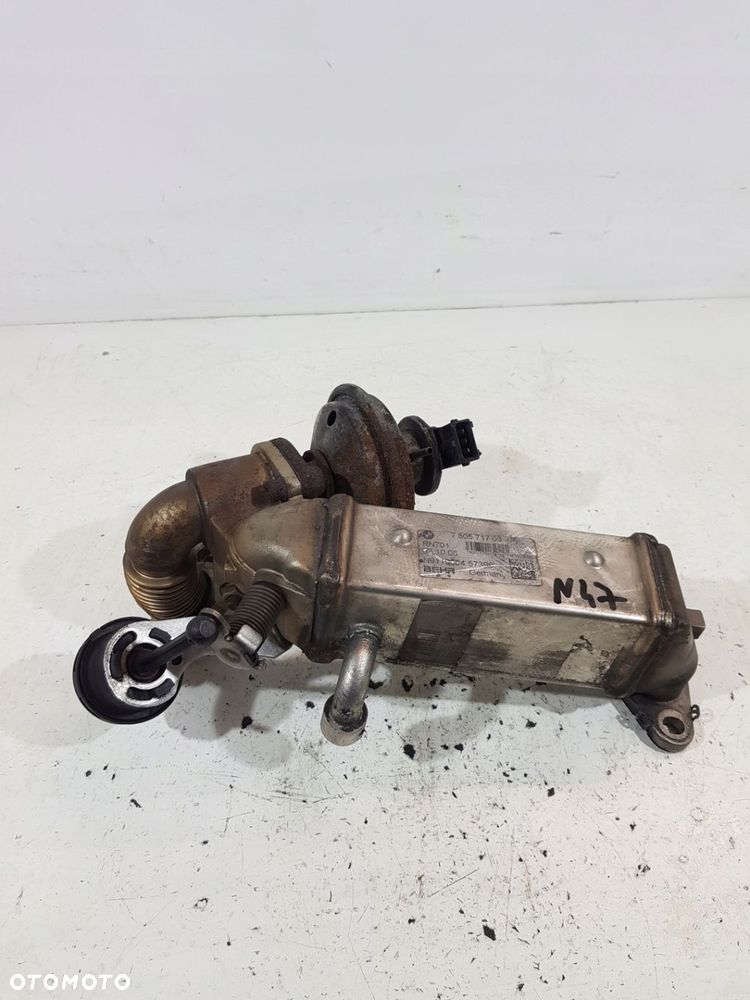 CHŁODNICZKA SPALIN EGR 7805717 BMW E90 E91 E87 X3 E83 2.0D N47 - 2
