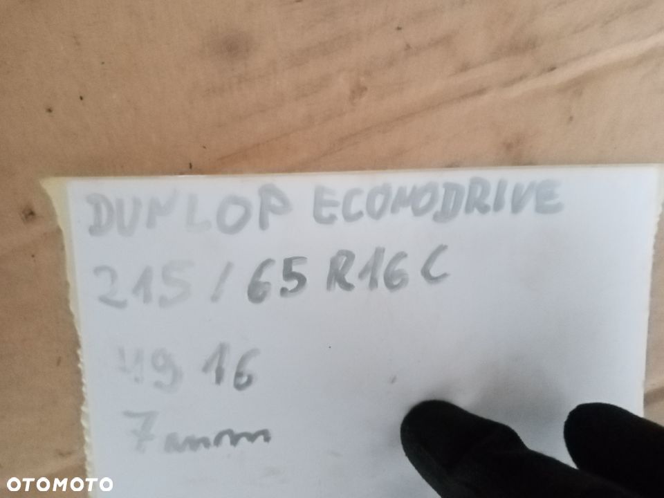 2X Opony Dunlop Econodrive 215/65 R16C 7mm 16r - 4