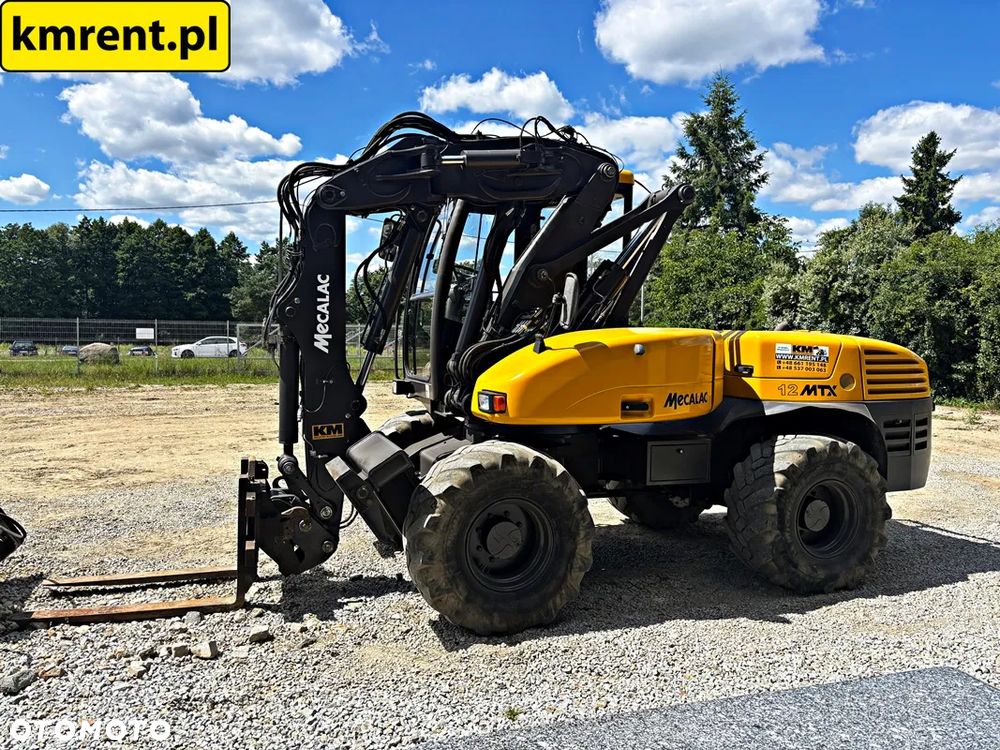 Mecalac 12 MTX KOPARKO-ŁADOWARKA 2014R. | MECALAC MSX MXT 714 JCB 3CX - 19