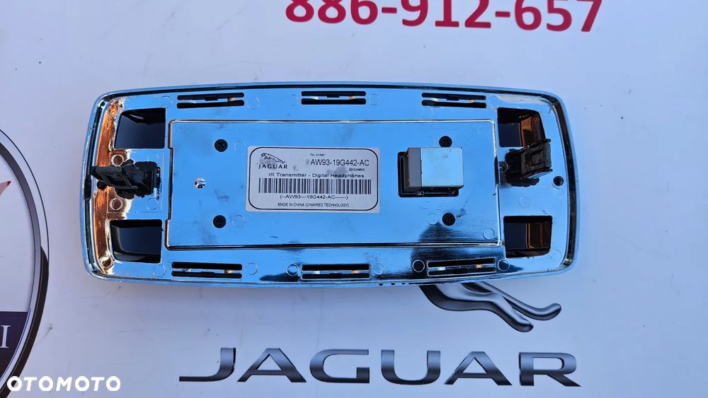 Jaguar XJ 351 Cyfrowy nadajnik do słuchawek pod monitor w zagłówkach Moduł HEADPHONES AW93-19G442-AC - 5