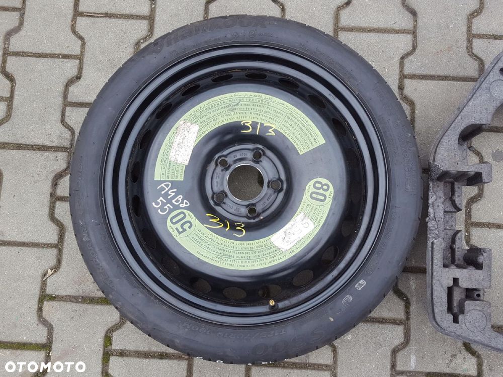 AUDI A4 B8 08-16r A5 8T KOŁO DOJAZDOWE 19 5X112 LEWAREK - 4