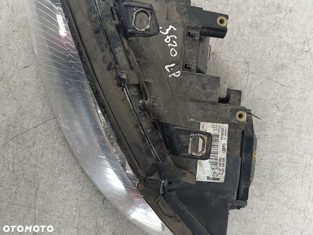 LAMPA PRZÓD LEWA XENON AUDI A4 B6 8E0941003S  8E0990007S - 6
