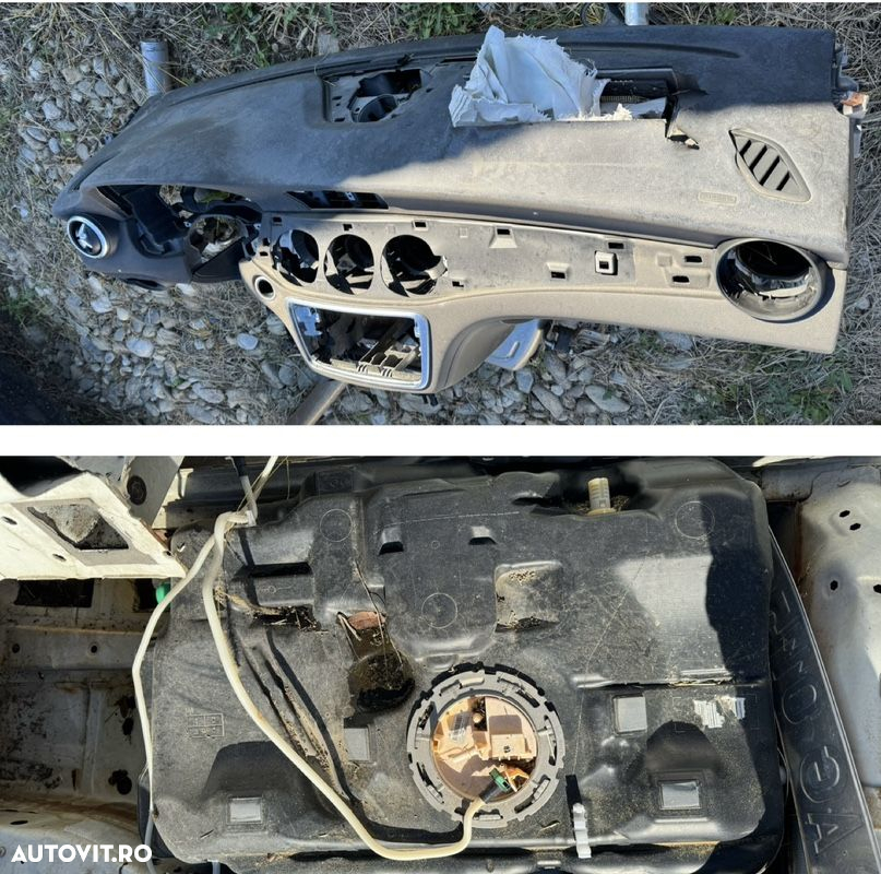 Elemente caroserie mercedes cla w176 aripa stanga spate bară spate prag stâlp ornament prag lonjeron dubură aripa rezervor palansă bord - 7