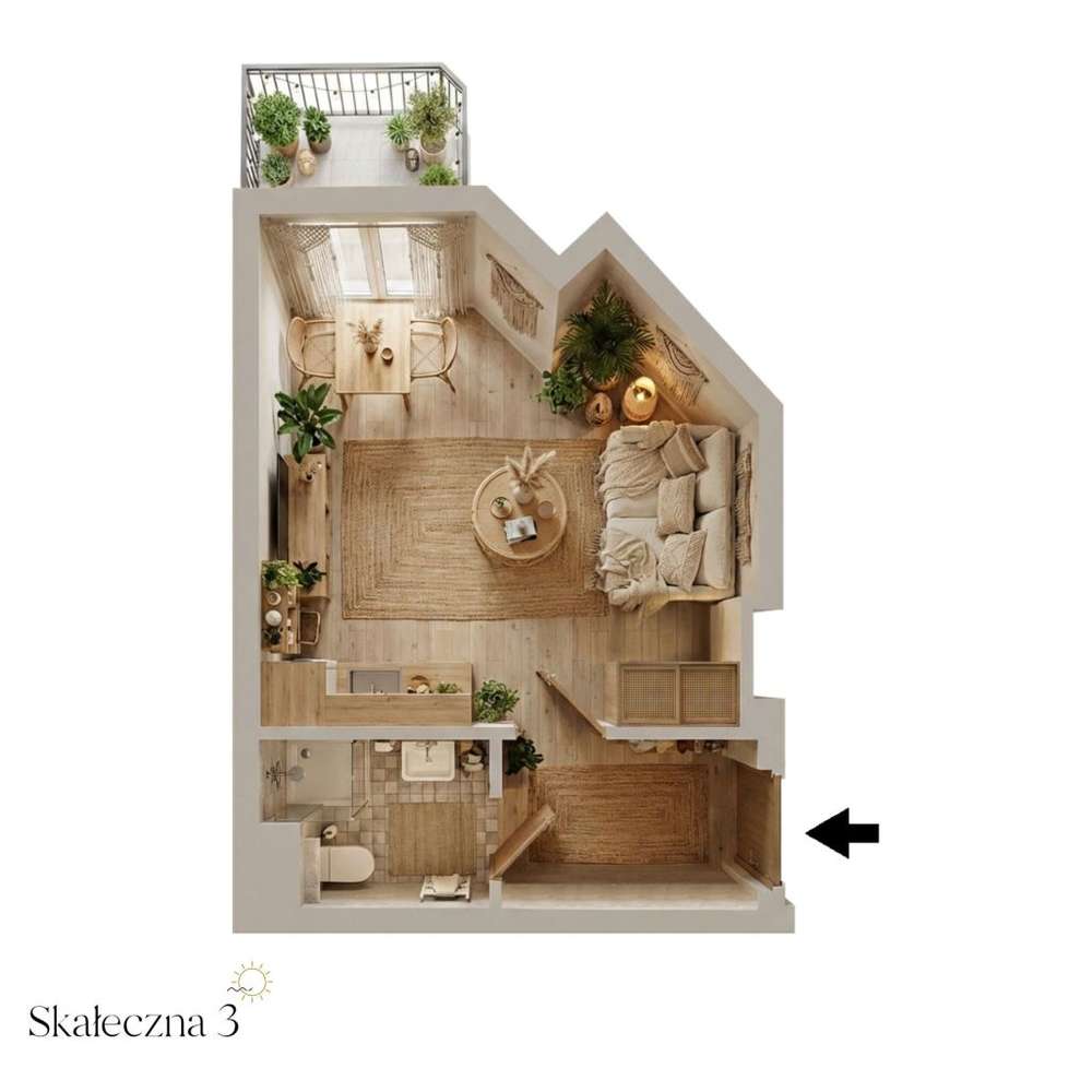 31,09 m², kamienica z windą · Kazimierz