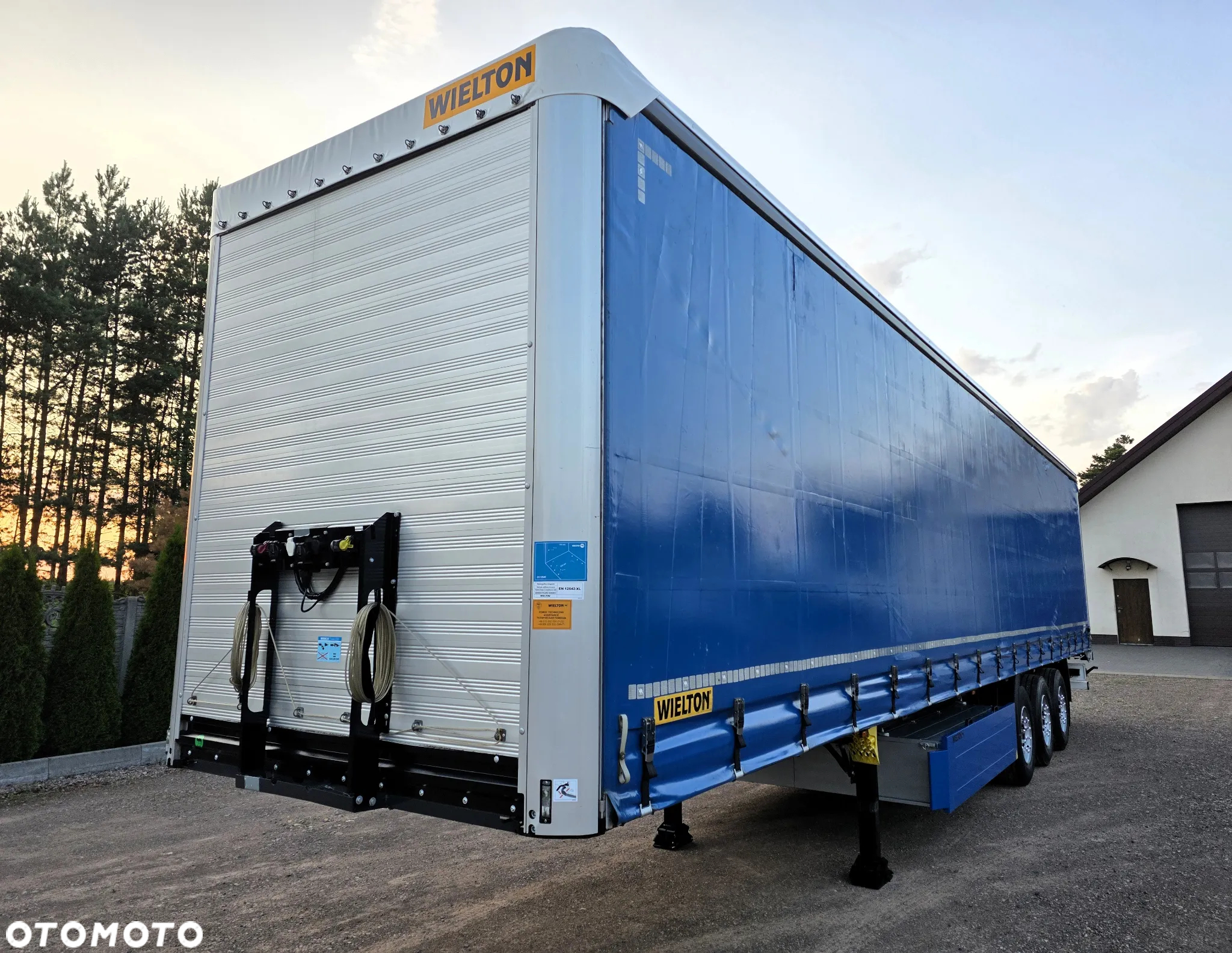 Wielton NS3K Standard* Oś pod.* Paleciara* Opony 80%* Salon PL! - 2