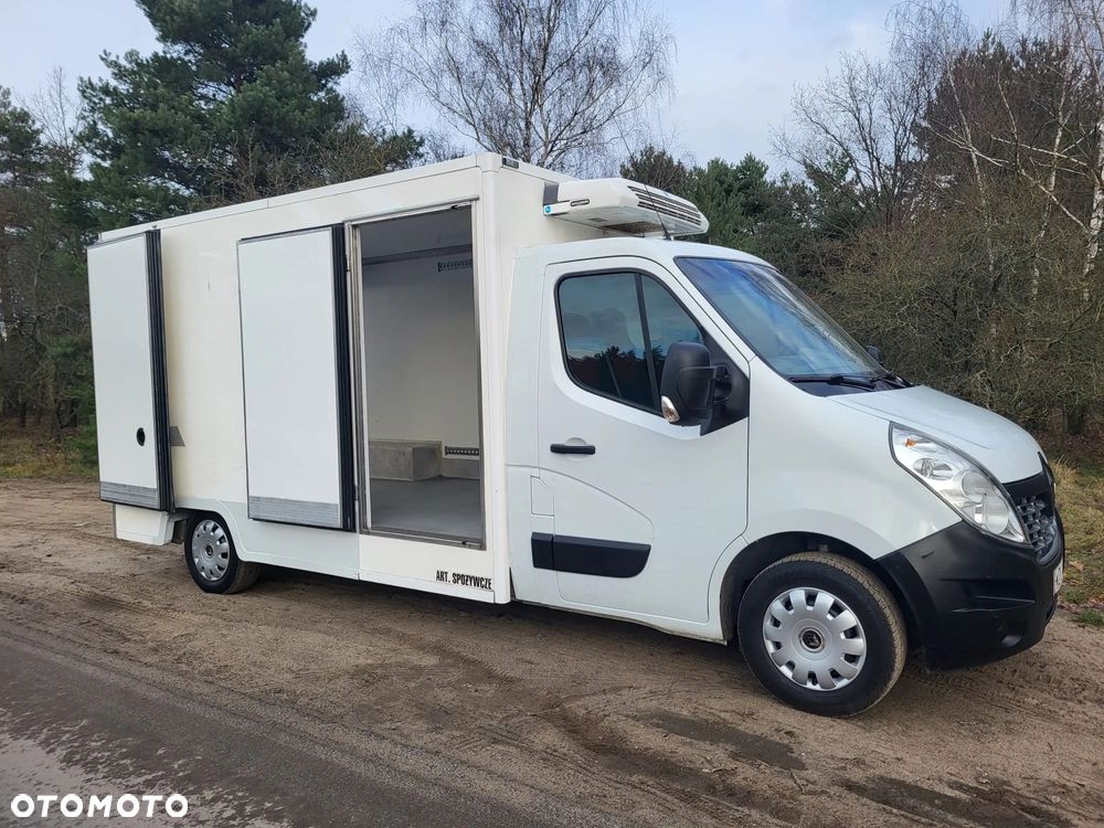 Renault Master III 2017r 161 tyś Izoterma chłodnia Mroźnia Sklep Food Truck Agregat zasilanie 230V Salon - 6