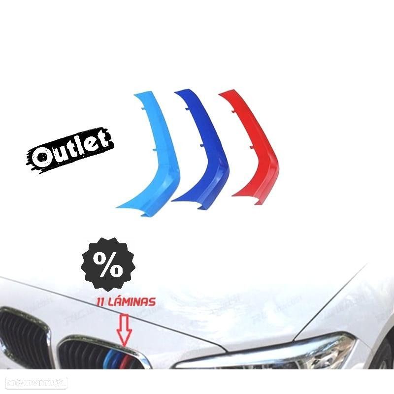 R008065C1 TIRAS PARA BMW M GRELHA SERIE 1 F20 F2 LCI 15- 11 LAMINAS - 1