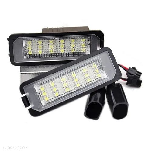 Lampi numar dedicate full led leduri pentru Seat Leon 1P - 1