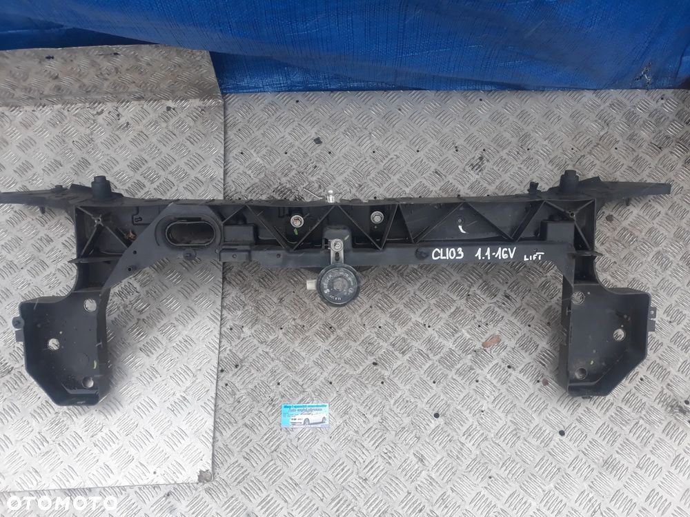 BELKA WZMOCNIENIE CZOŁOWE PAS PRZEDNI RENAULT CLIO III  1,2 16V LIFT  2011r  8200290143 - 1