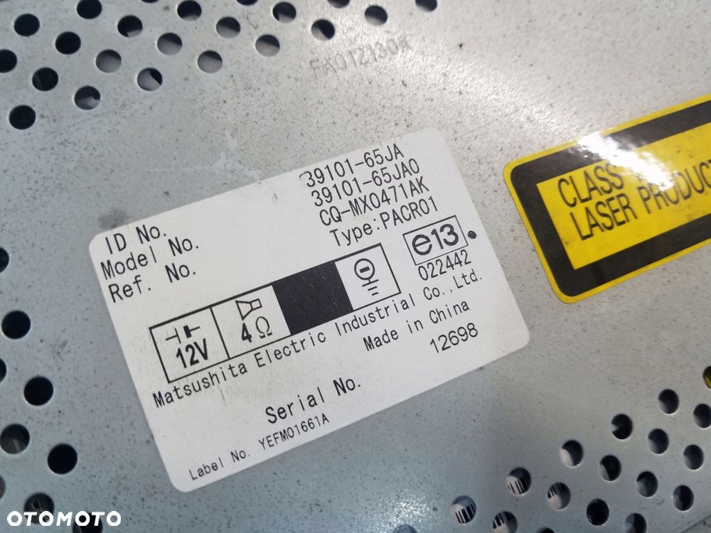 radio cd suzuki grand vitara ii 39101-65ja0 - 4