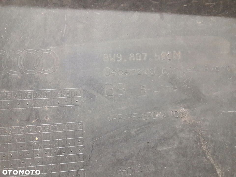 Audi S4 A4 B9 8W9 kombi S-Line zderzak tylny tyl - 8