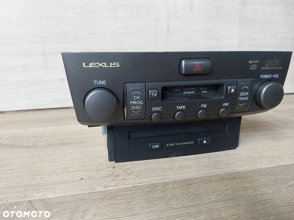 LEXUS LS III 430 radio kaseta zmieniarka CD 86120-50620 - 2