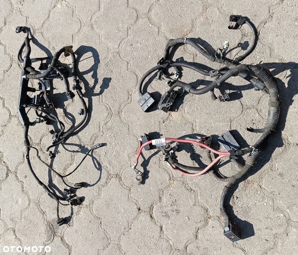 .Vectra C wiązka silnika alternatora rozrusznika instalacja 2,2 16V Direct Astra Signum Zafira Opel