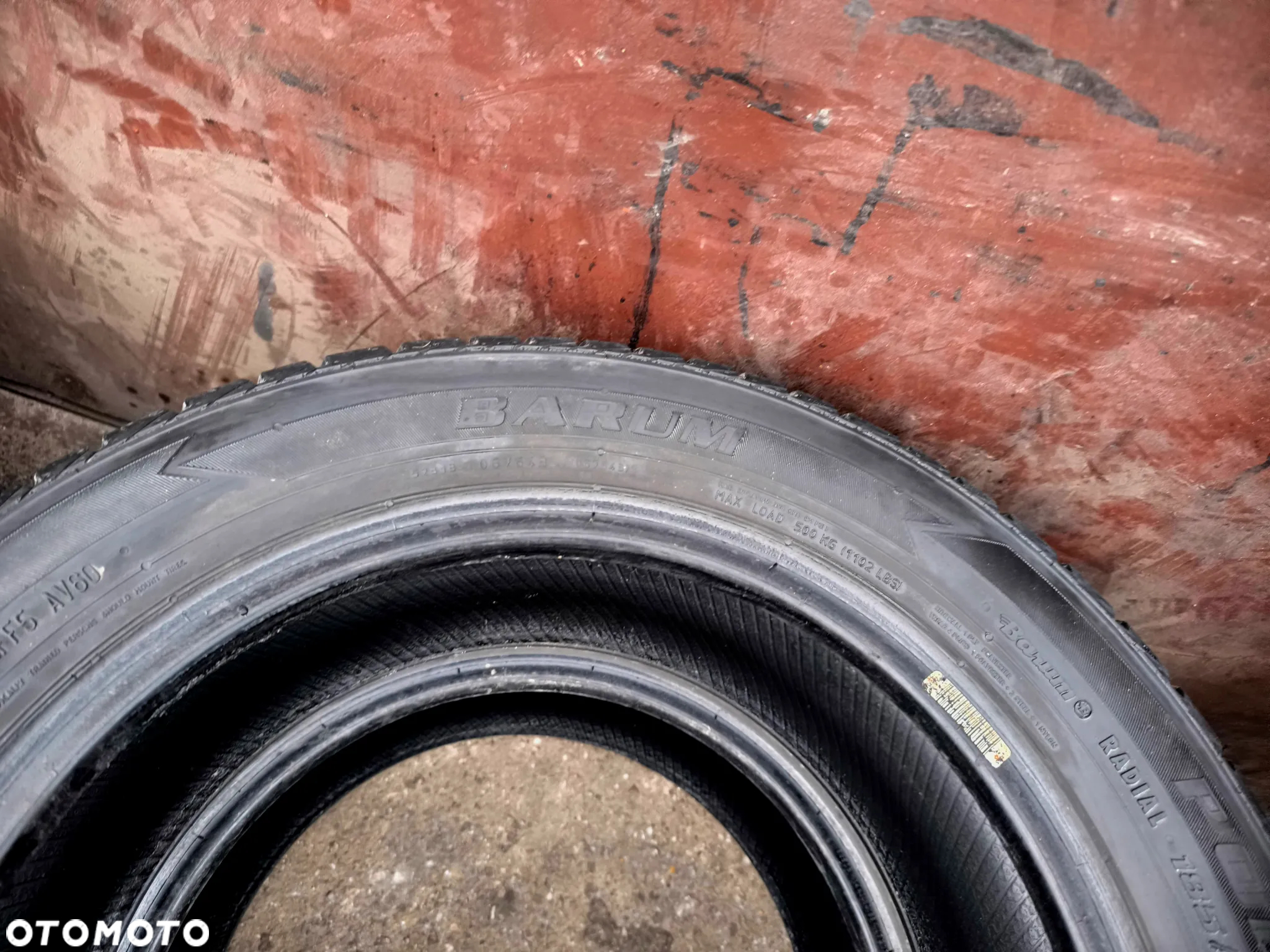 185/60R15 Opony Zimowe Zima BARUM POLARIS 2 Legnica ALU-RAD 185/60 - 7
