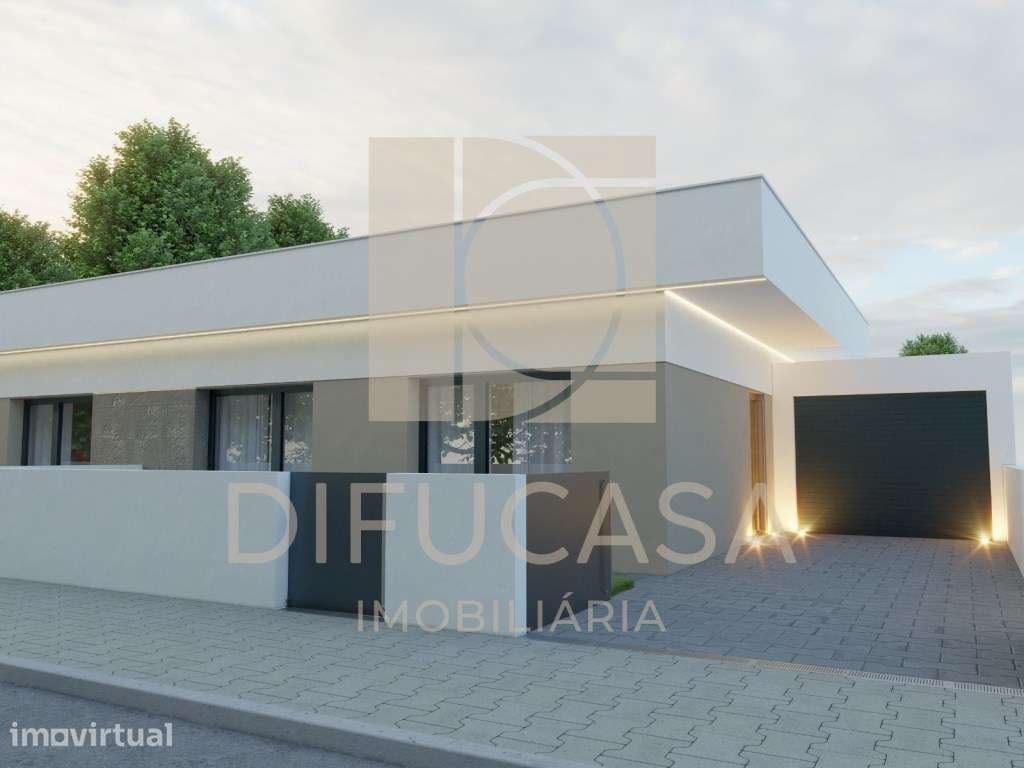 Moradia Geminada Térrea T2 com opção de Garagem