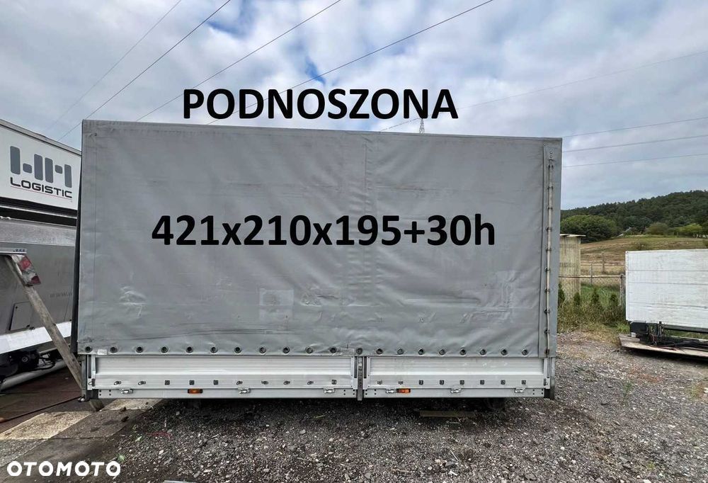 8 EP Skrzynia ładunkowa  421x210x195+30h Zabudowa paka plandeka(MONTAŻ)