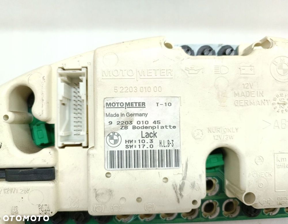 ZEGARY LICZNIK BMW E36 8357756 - 3