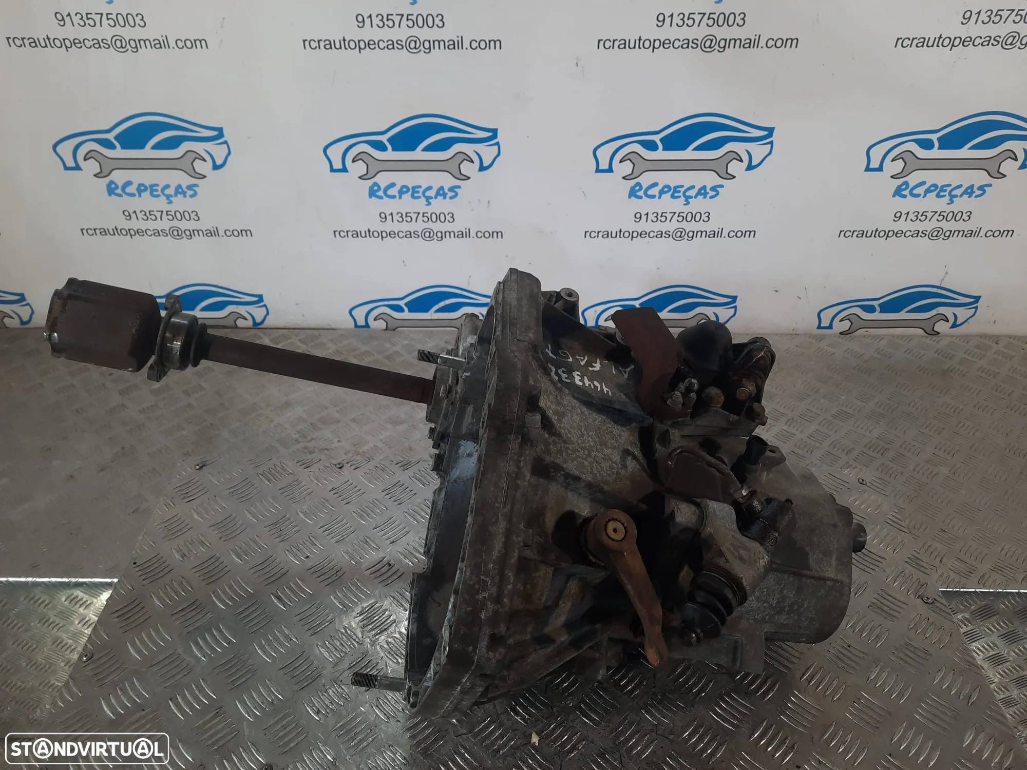 CAIXA VELOCIDADES MANUAL ALFA ROMEO GT 937 1.9 JTD 16V 150CV 937A5000 GM55350375 55350375 464332891 ALFA ROMEO 147 937 156 932 FIAT STILO 192 BRAVO II 2 MK2 198 SAAB 93 9.3 9-3 OPEL VECTRA C - 10