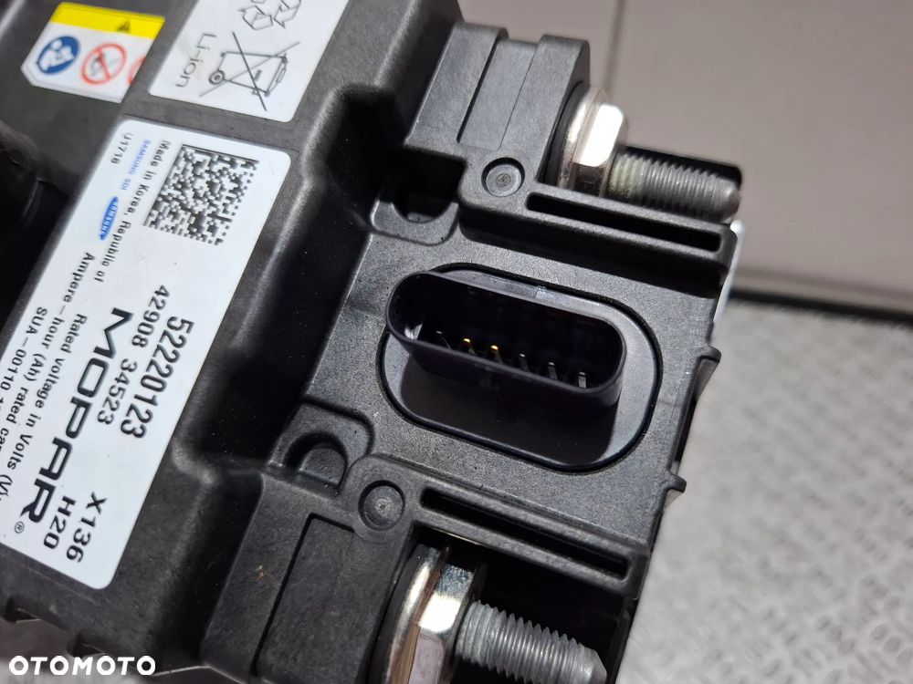 Bateria akumulator Fiat 500 lift 1,0 Hybryda rok 2023 przebieg 2 tys nr 52220123 - 4