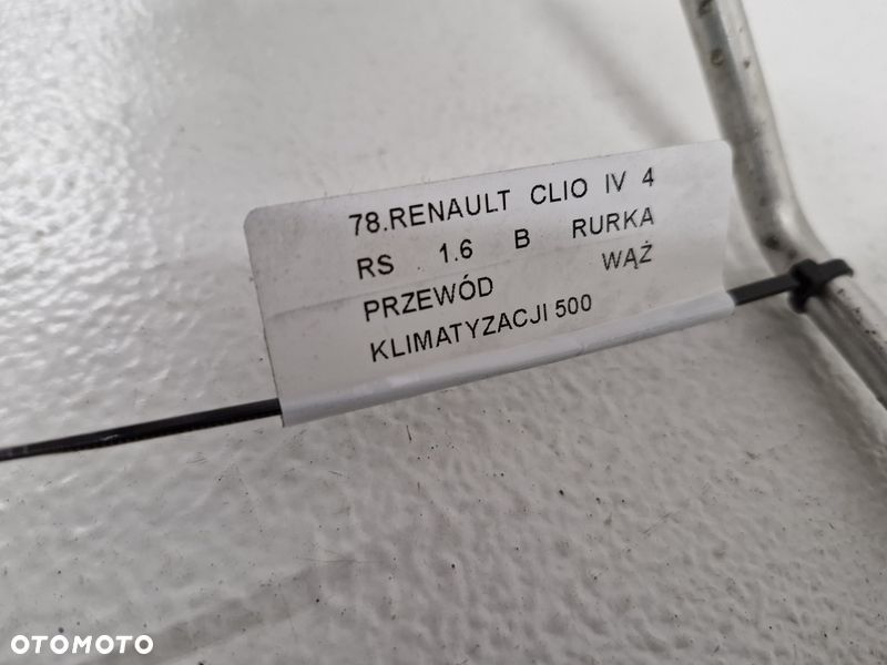 renault clio iv 4 rs 1.6 b rurka przewód wąż klimatyzacji - 8