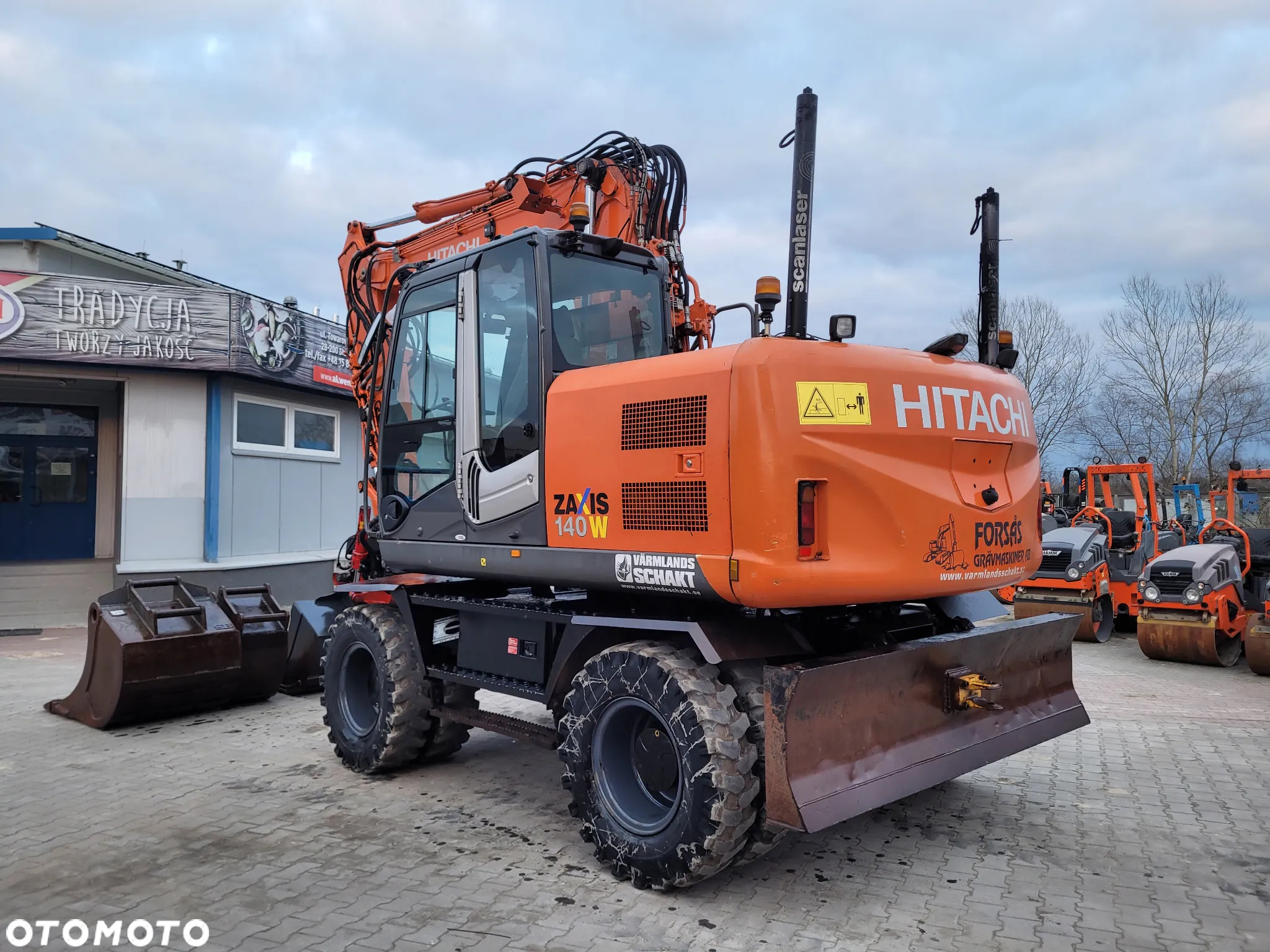 Hitachi ZX 140 W 3 - 4