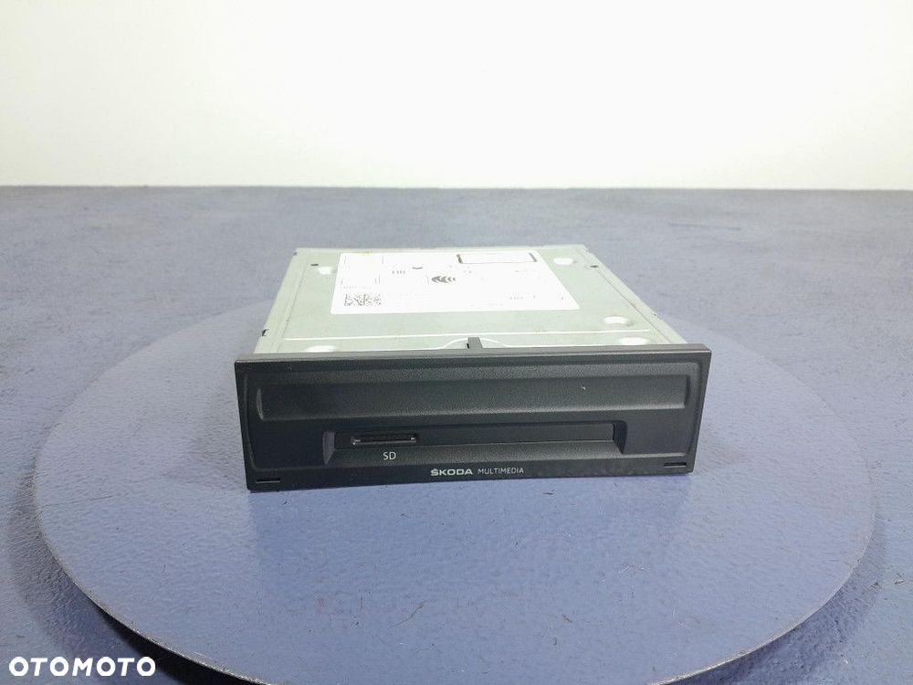 SKODA OCTAVIA III RADIO NAWIGACJA CZYTNIK MODUŁ 5Q0035840B - 1