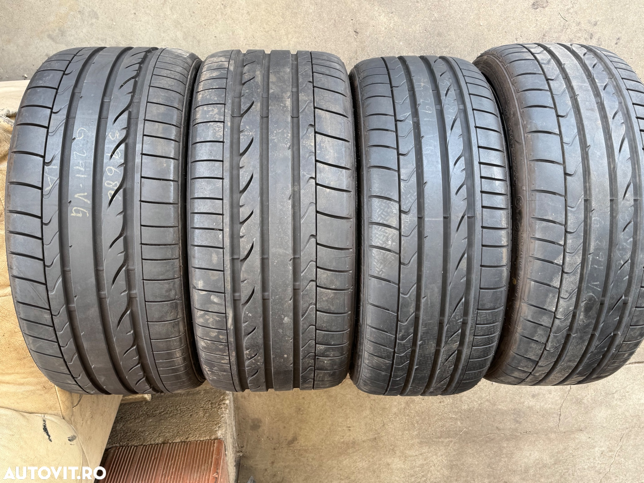 Vând jante BMW seria 5 pe 20” cu anvelope runflat de vară - 12