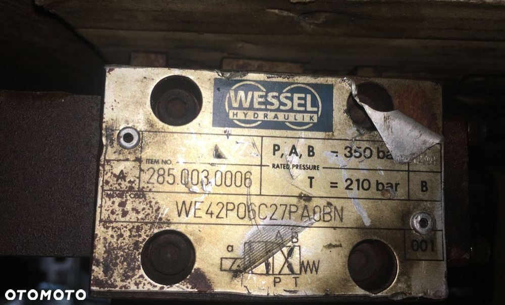 Rozdzielacz hydrauliczny Wessel Hydraulik - 3