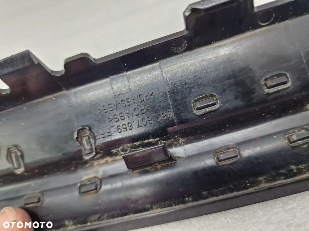 PORSCHE BOXTER 718 982 LISTWA / BLENDA TYLNIA TYLNA TYŁ , NR 982807659FFF / 982807659 , NR AUKCJI KR307 - 12