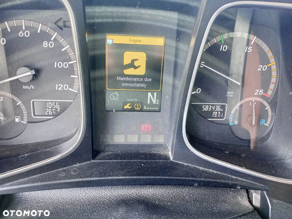 Mercedes-Benz Actros MP4 1845 bez retardera 580 tys. km. NOWE TACHO - 2