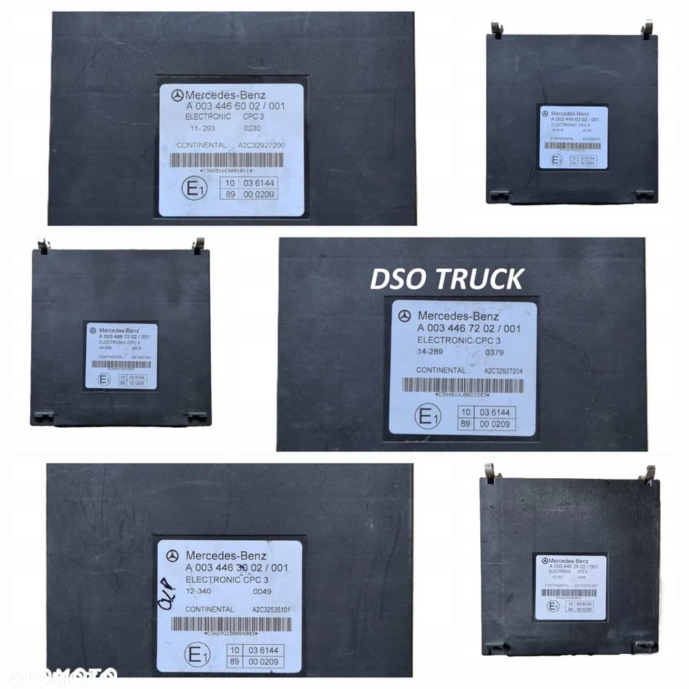 CPC 3 A0034466302 / A0034467202 / A0034466002 / A0034463002 Actros Axor Atego Mercedes MP sterownik komputer - 1