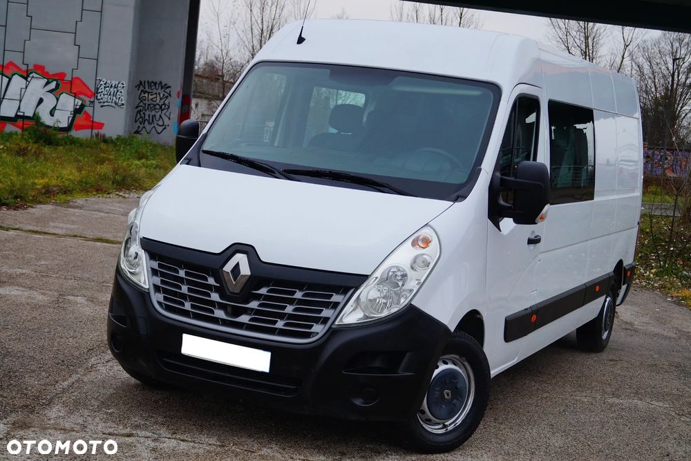Renault MASTER 2.3DCI BRYGADÓWKA L3 H2 dubelkabina 6 osób